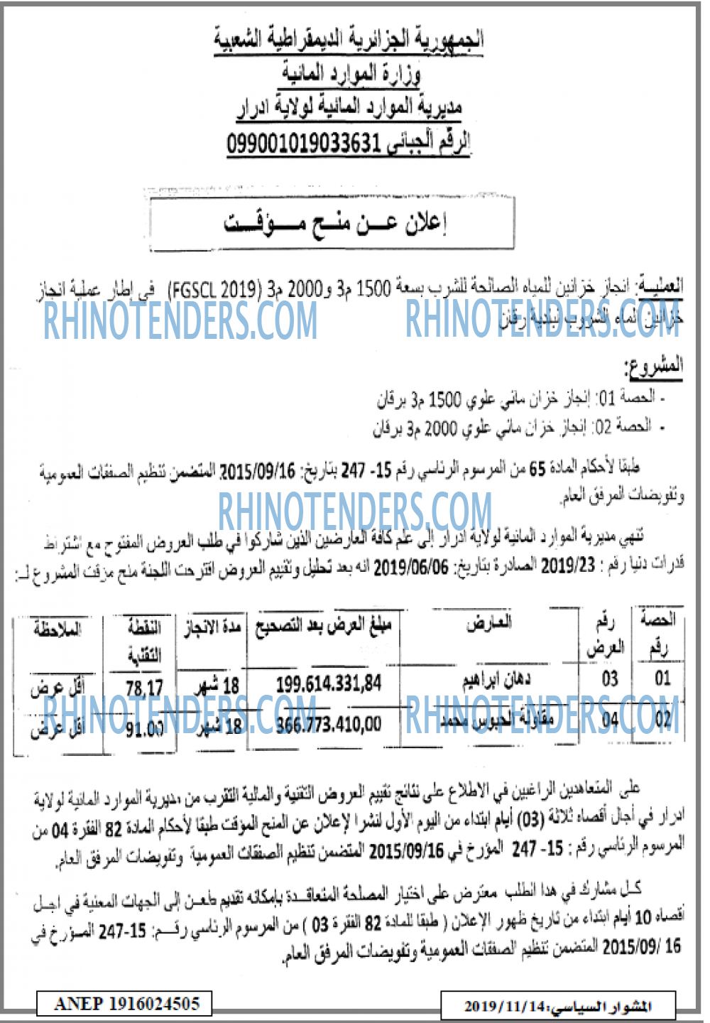 المشوار السياسي