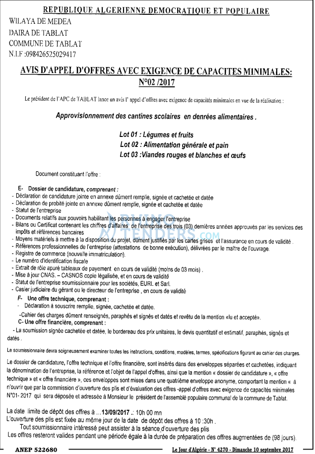 Le Jour d'Algérie