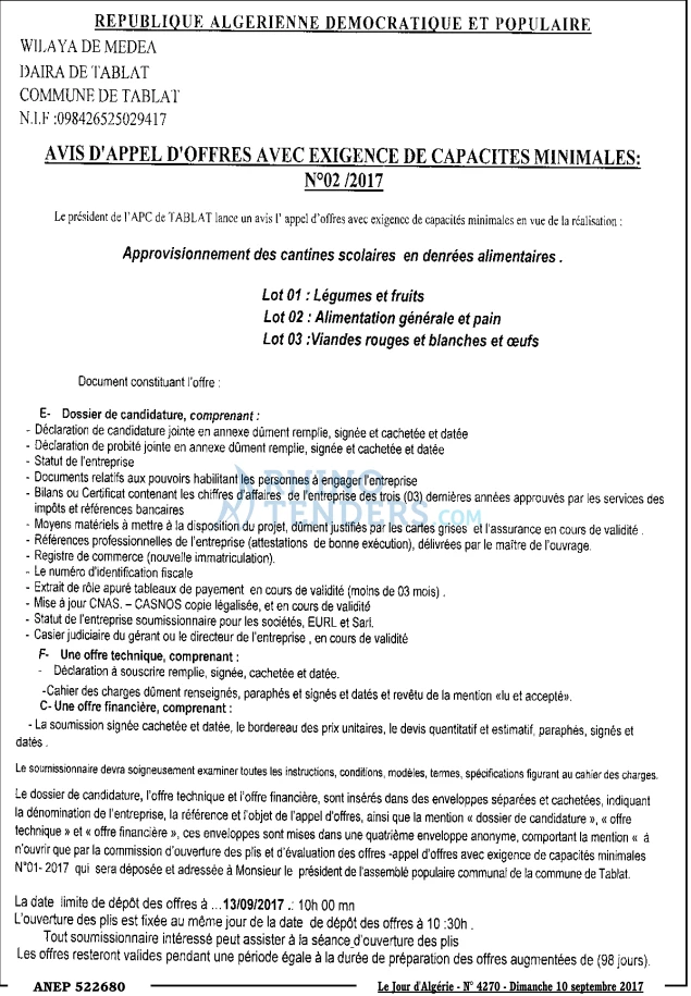 Le Jour d'Algérie