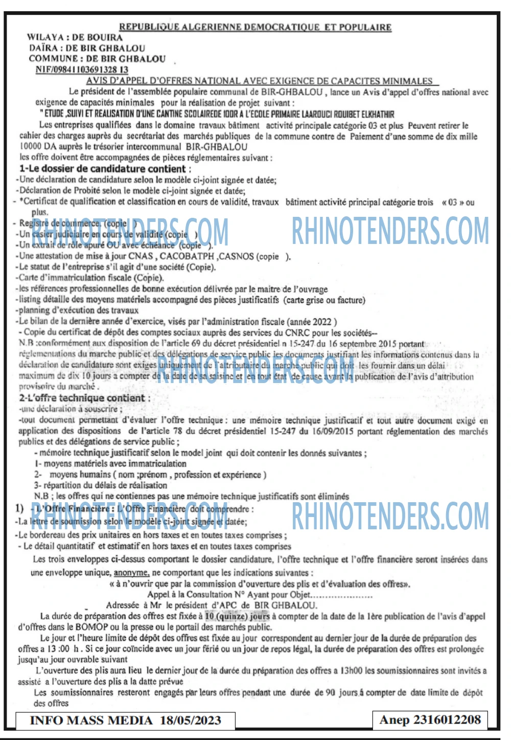 Infos Mass Media