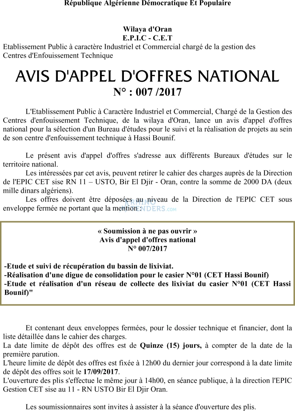 ouest TRIBUNE