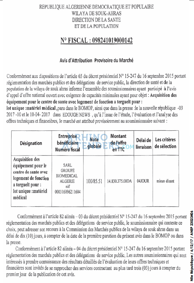 NOUVELLE REPUBLIQUE