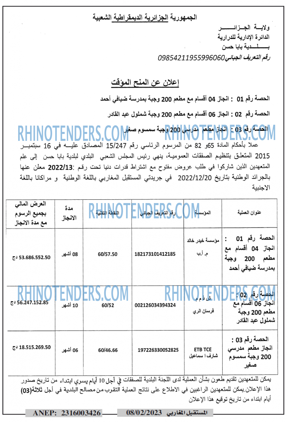 El Moustakbal El Magharibi.