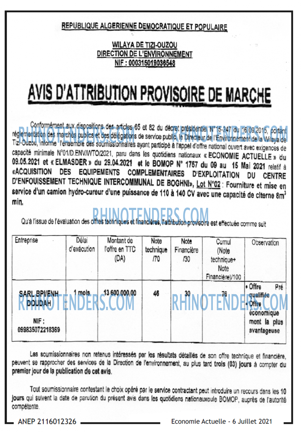 Economie Actuelle