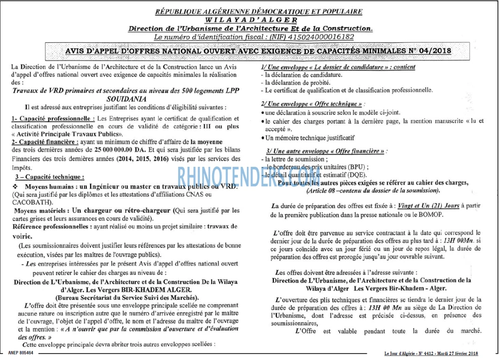 Le Jour d'Algérie