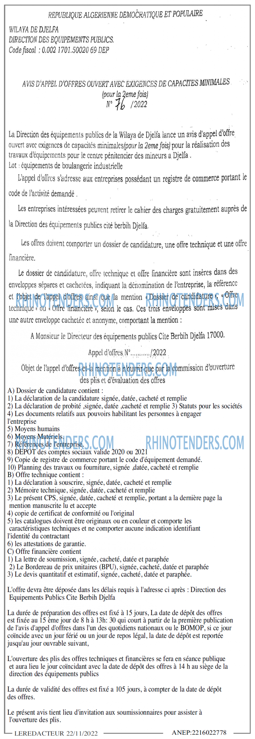LE REDACTEUR