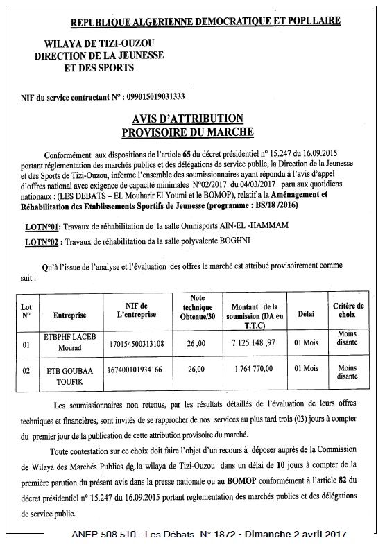 Les Debats