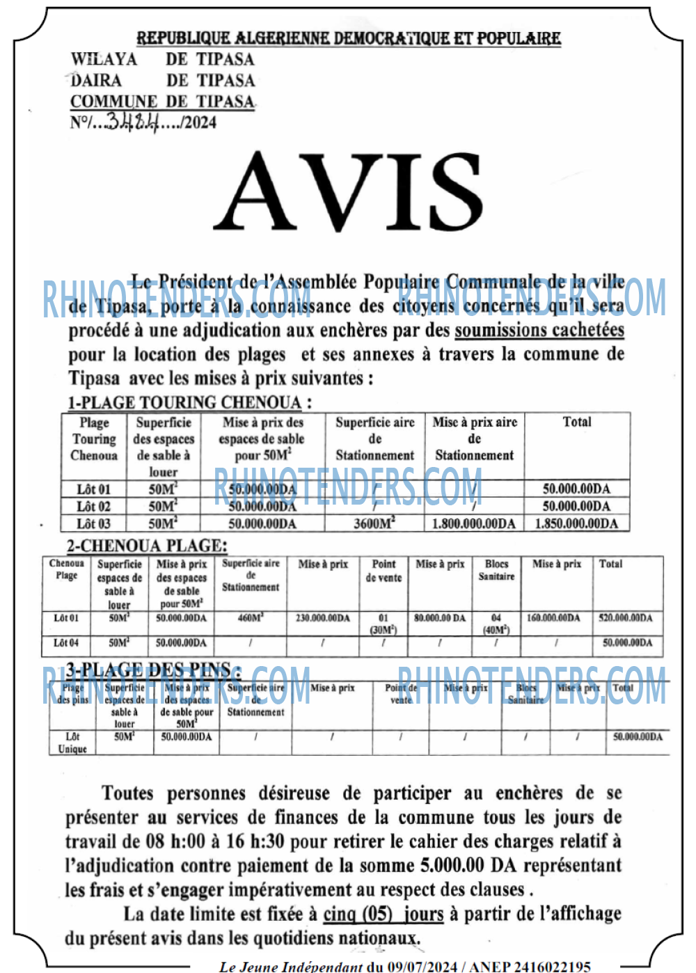Le jeune indépendant