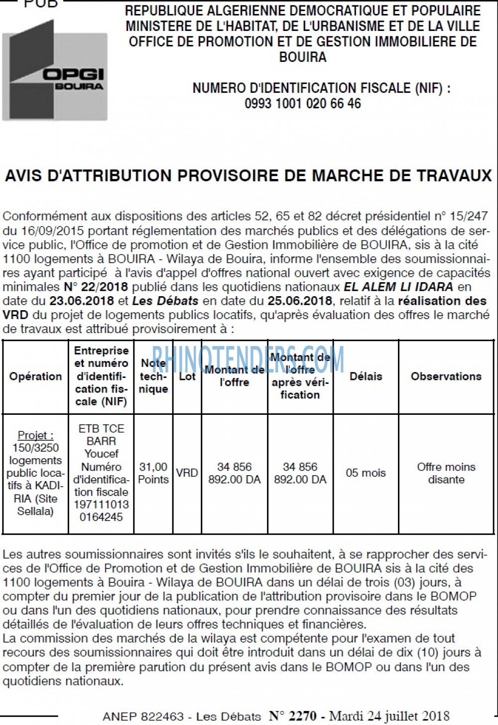 Les Debats