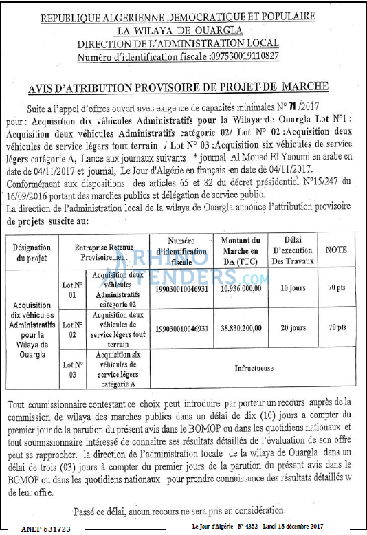 Le Jour d'Algérie