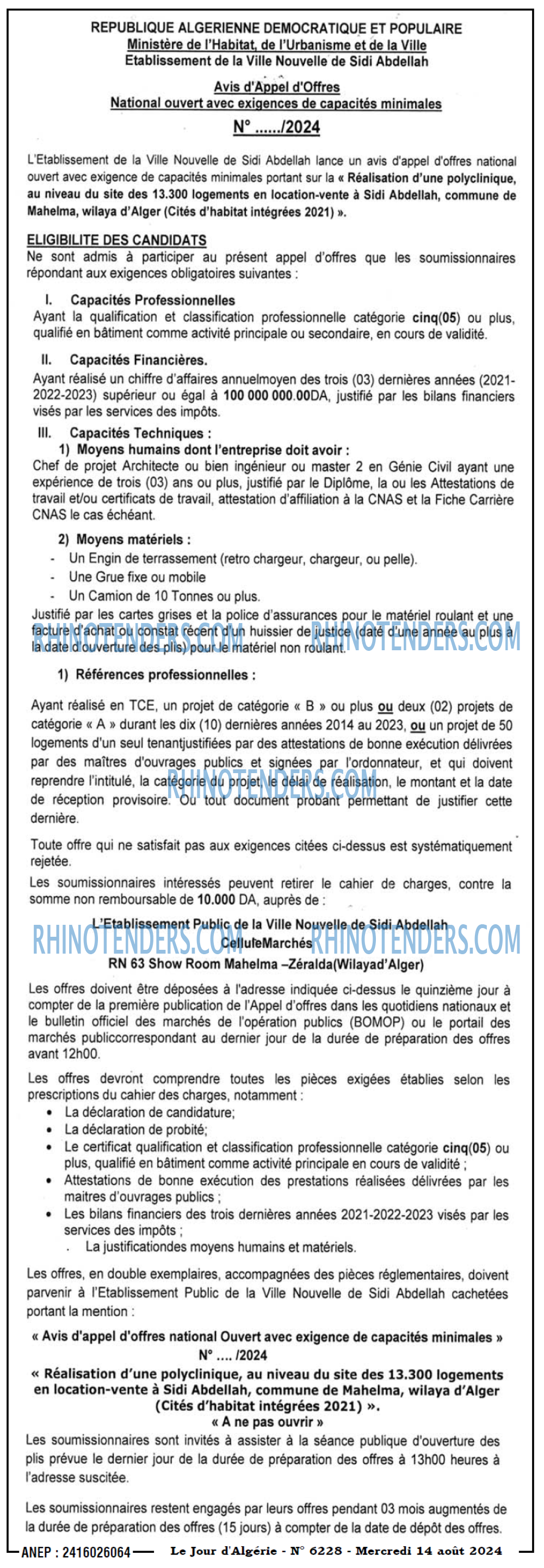 Le Jour d'Algérie