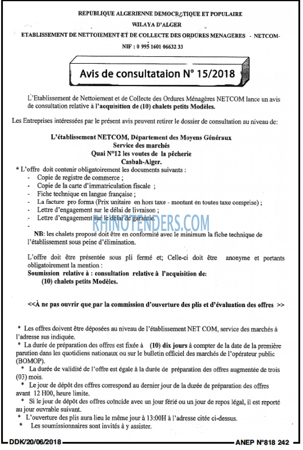 LA DEPECHE DE KABYLIE