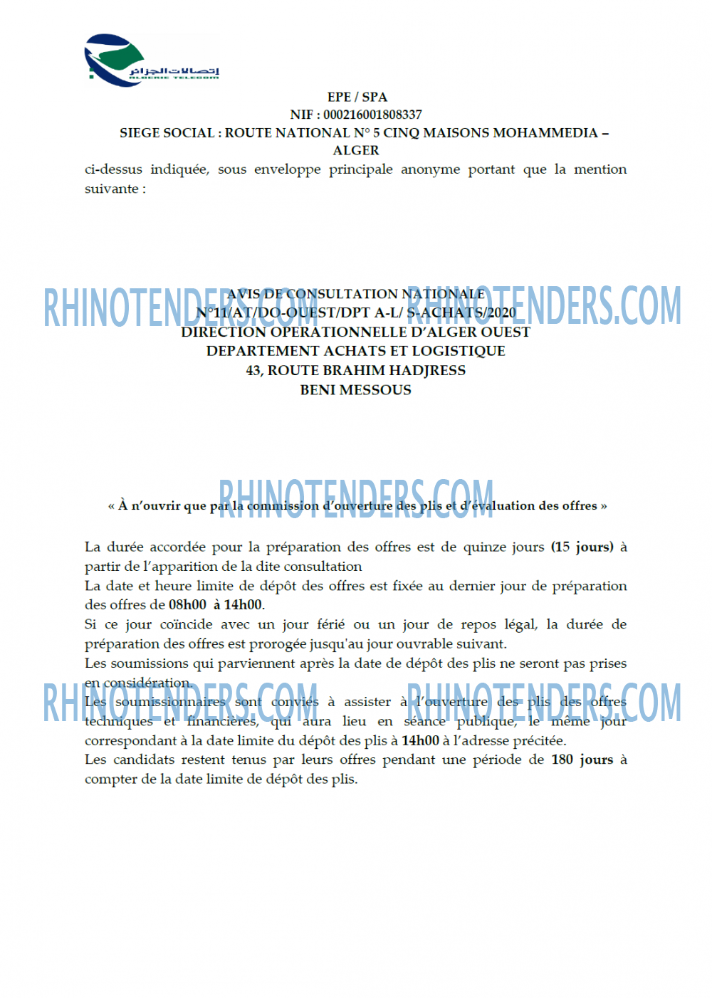 Algérie Télécom