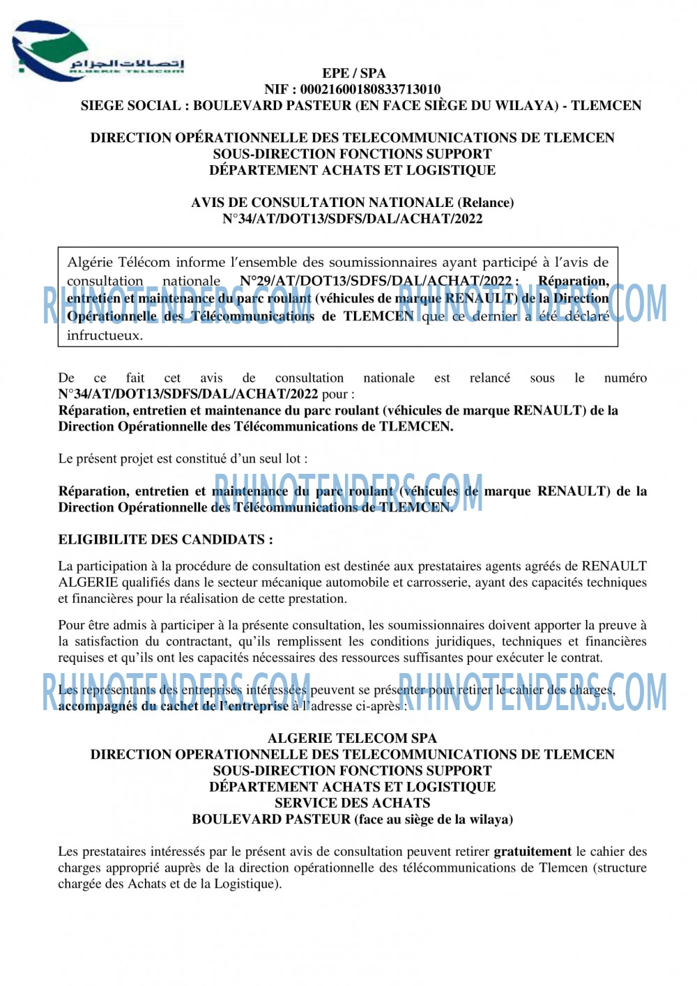 Algérie Télécom