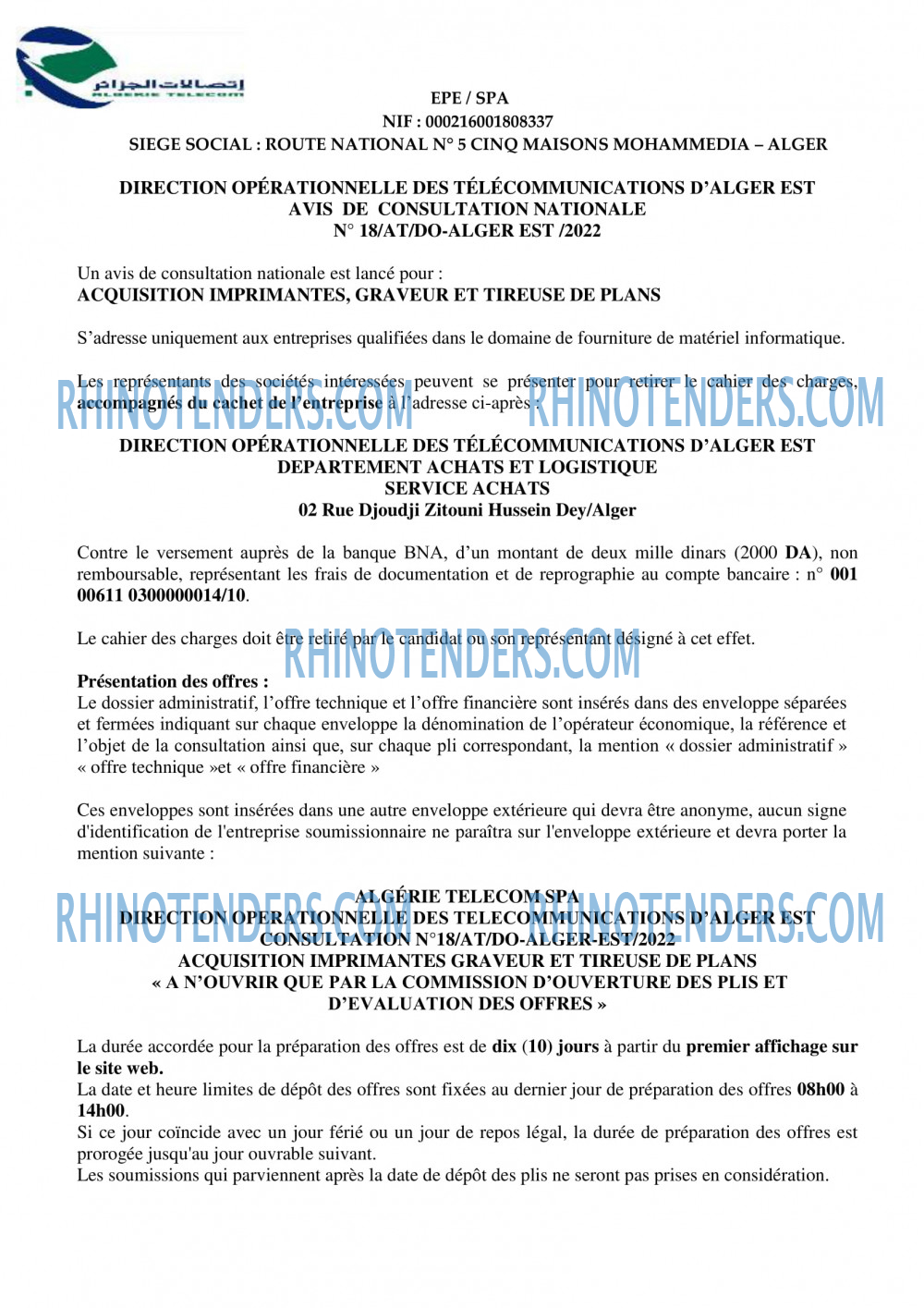 Algérie Télécom