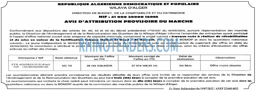 Jeune Independant