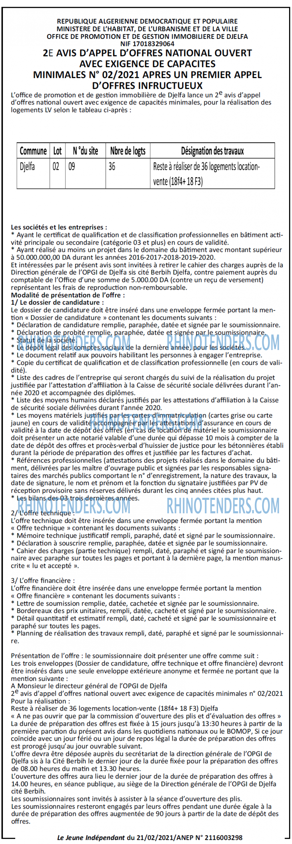Jeune Independant
