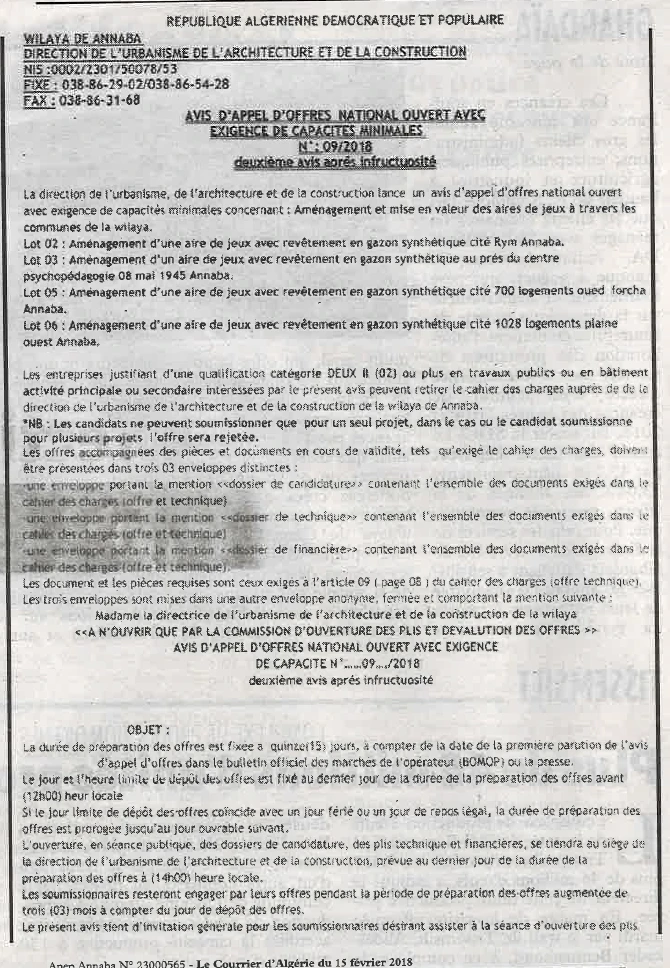 Le Courrier d'Algerie
