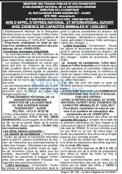 LE SOIR D'ALGERIE