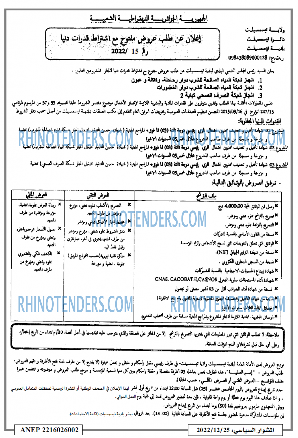 المشوار السياسي
