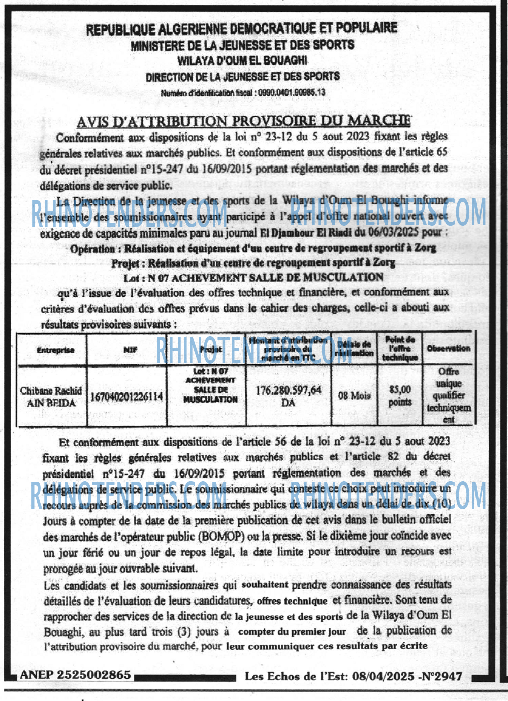 Les Echos de l'Est