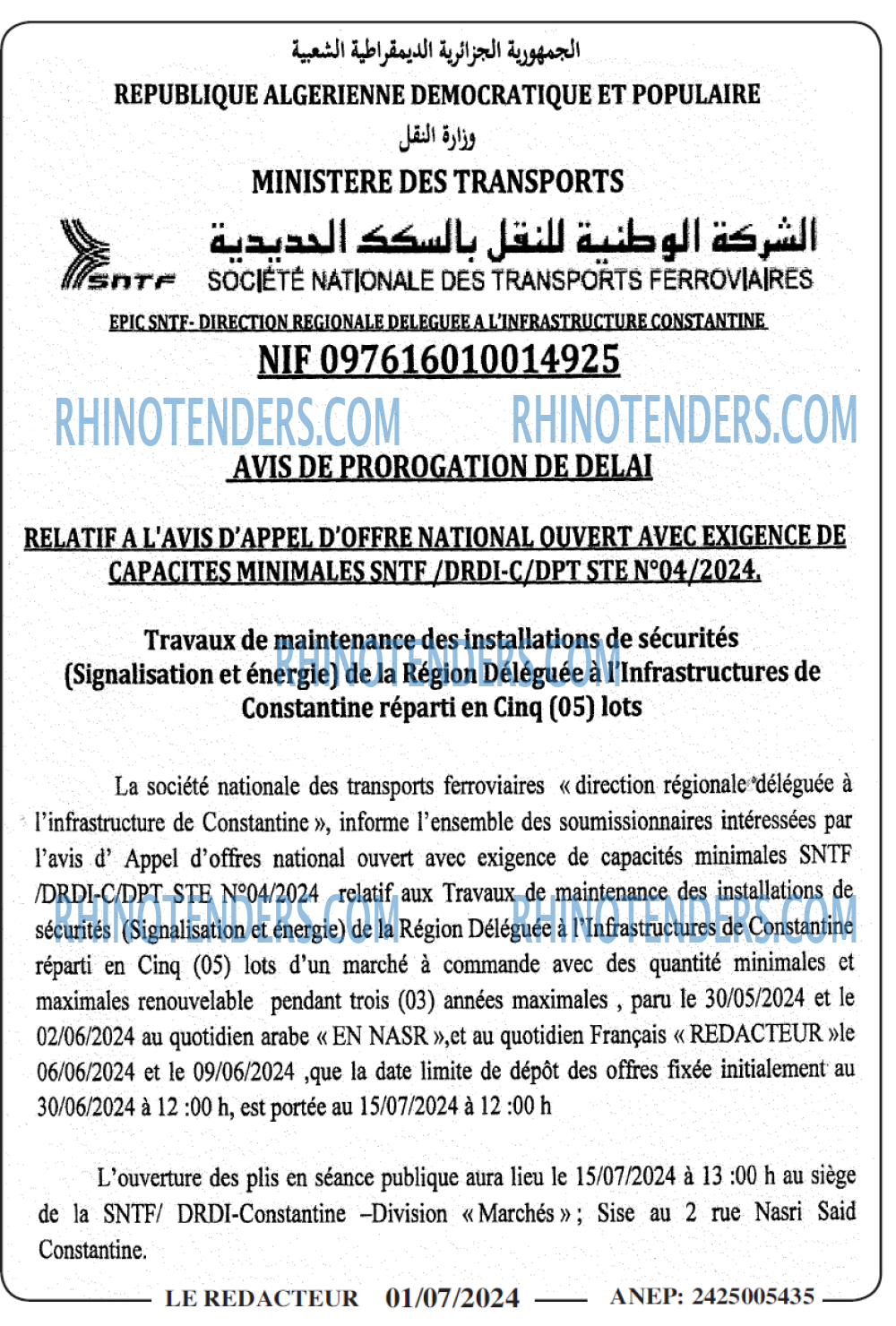 LE REDACTEUR