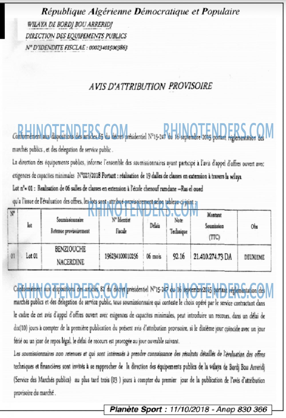 PLANETE SPORT