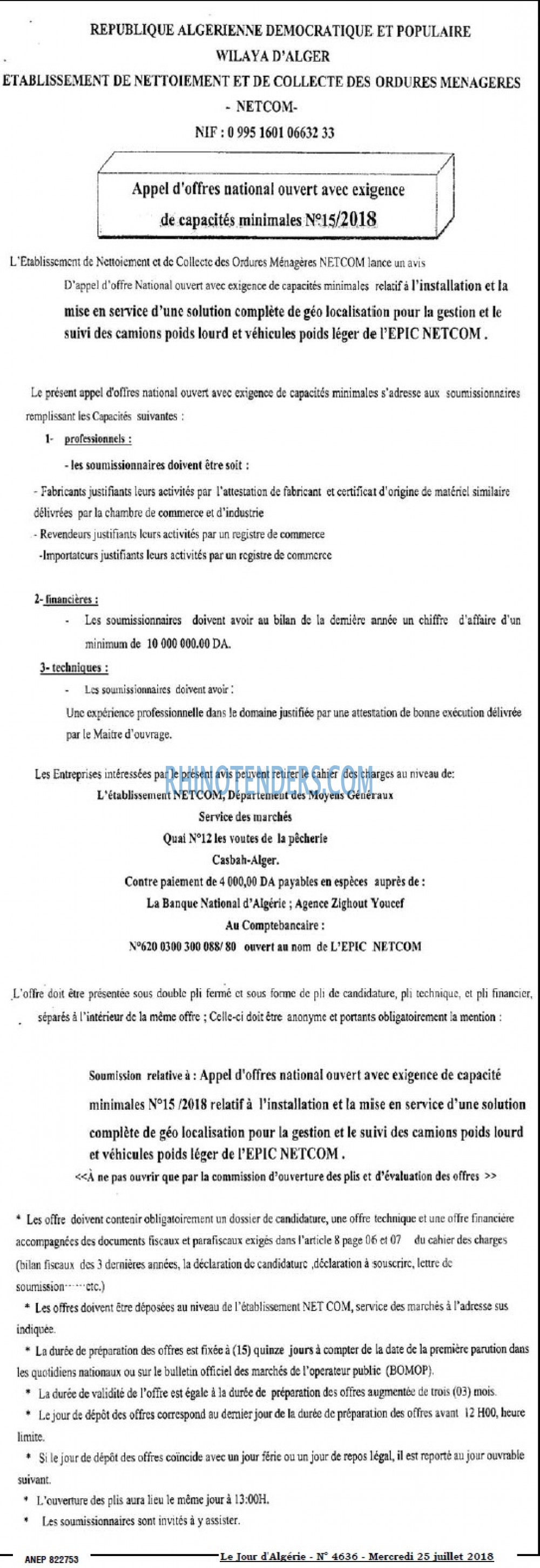 Le Jour d'Algérie