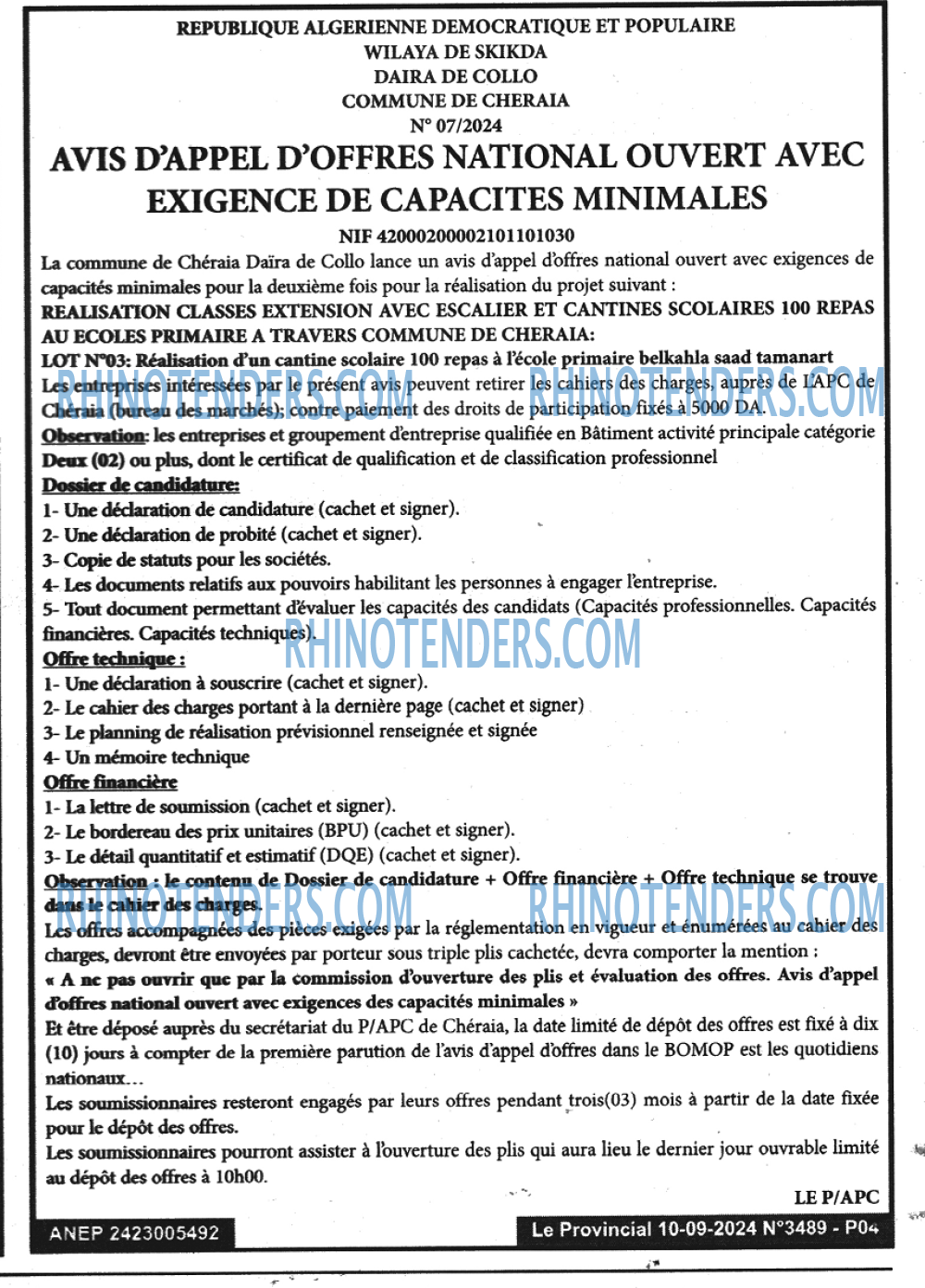LE PROVINCIAL