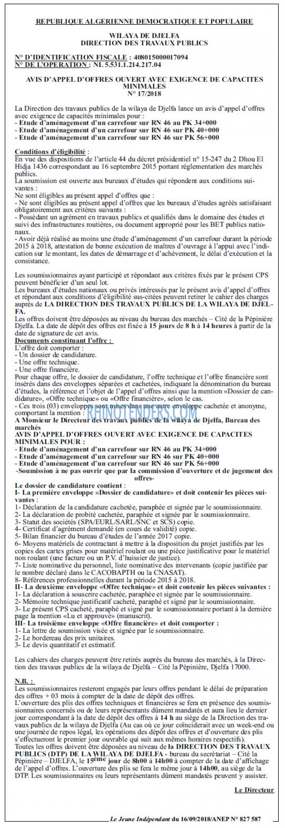 Jeune Independant