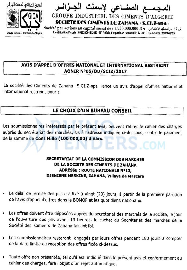 LE SOIR D'ALGERIE