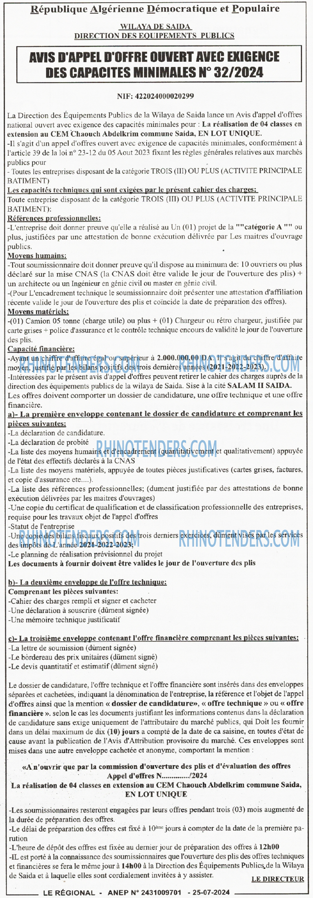 LE REGIONAL