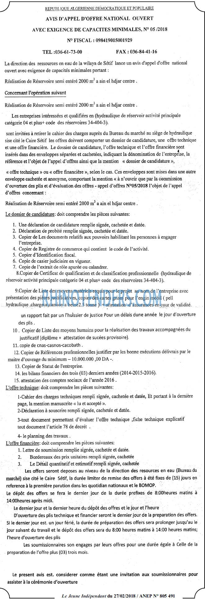 Le jeune indépendant