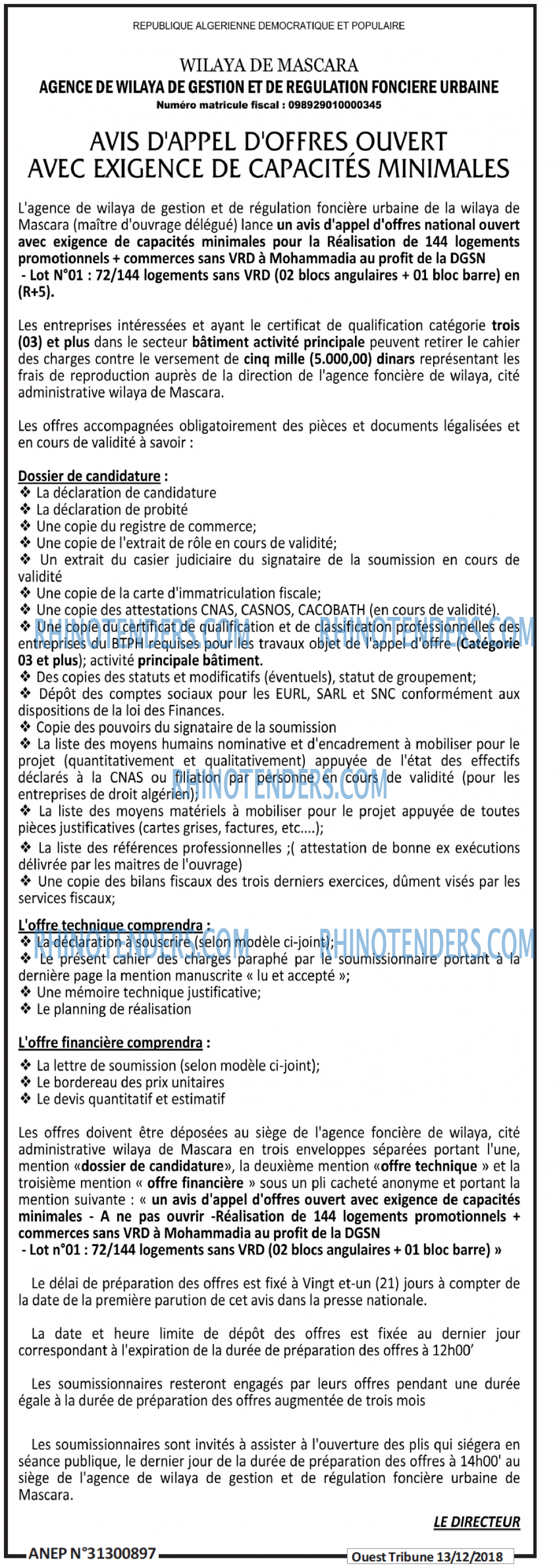 ouest TRIBUNE