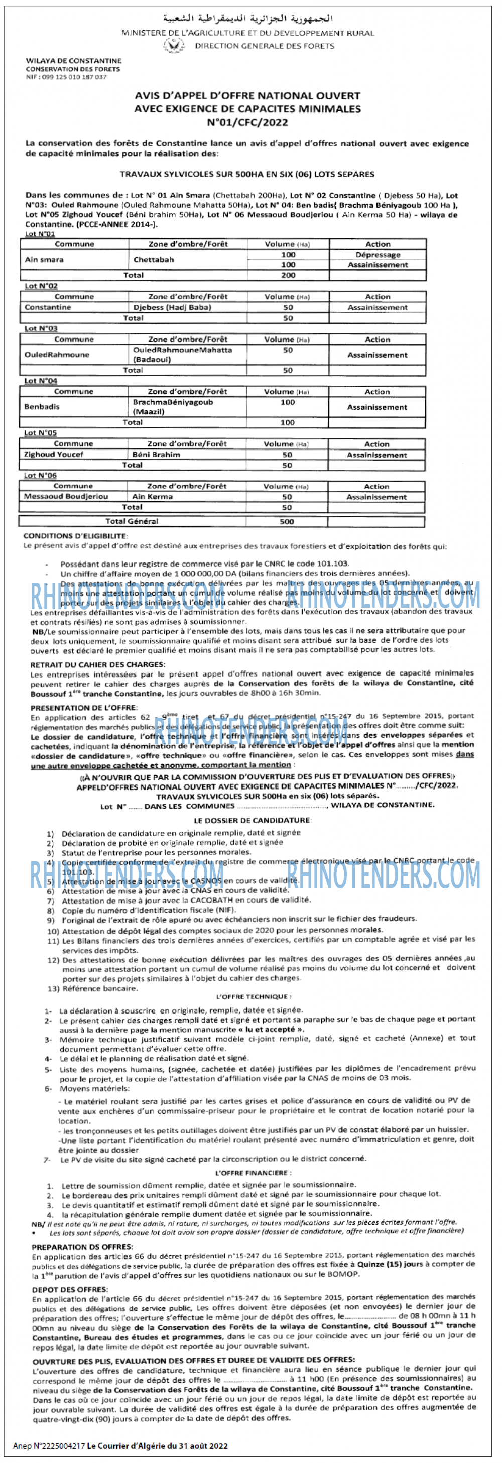 Le Courrier d'Algerie