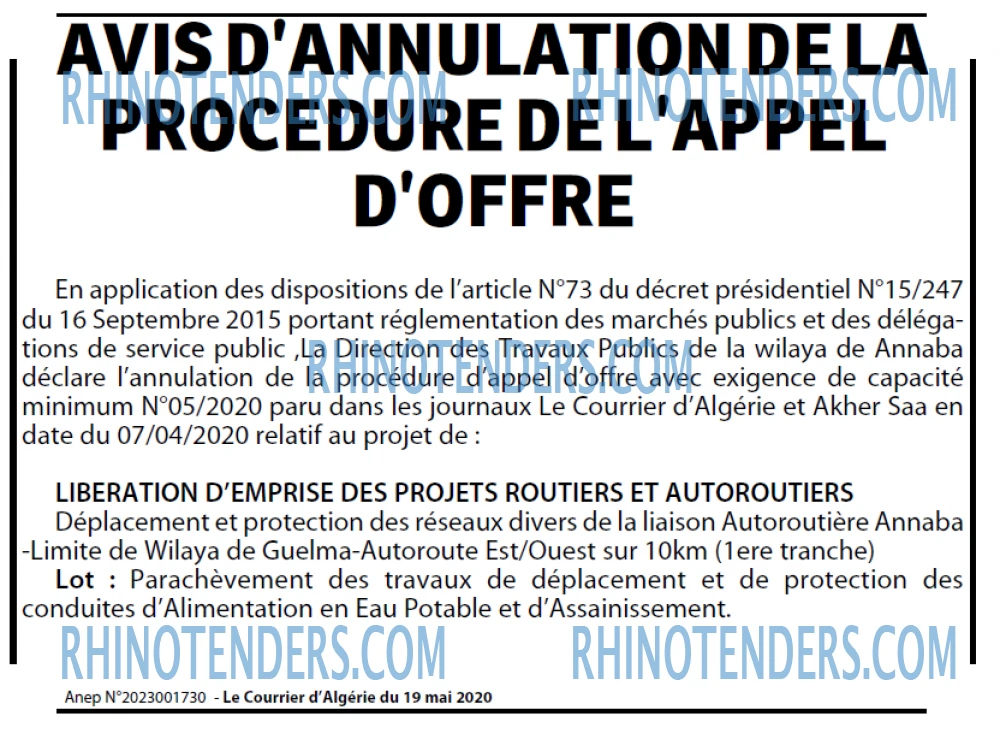 Le Courrier d'Algerie