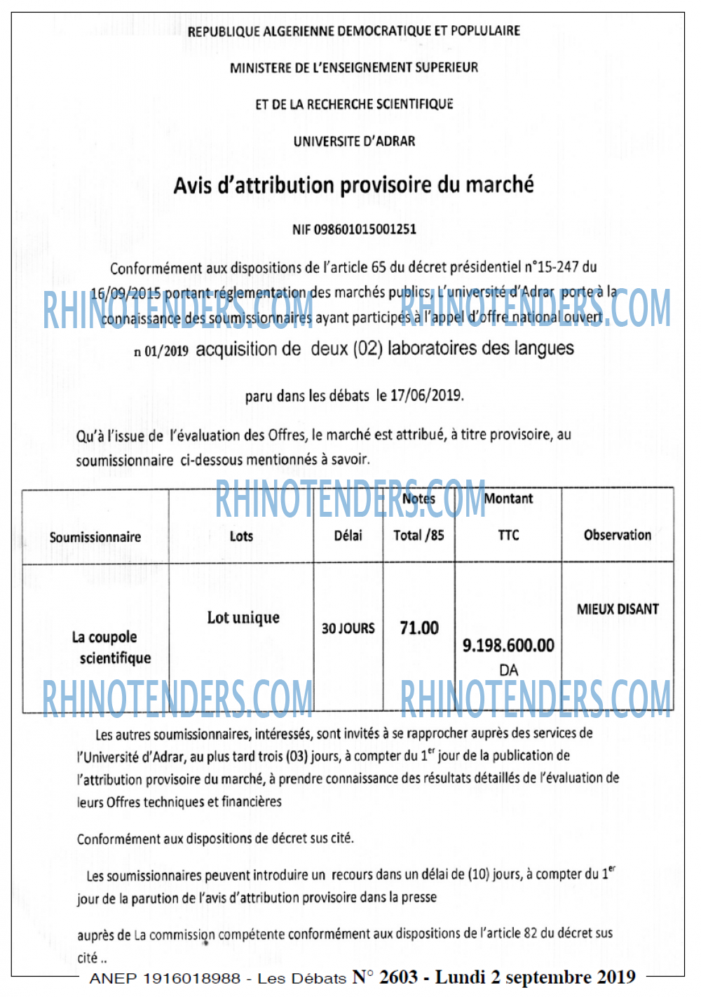 Les Debats