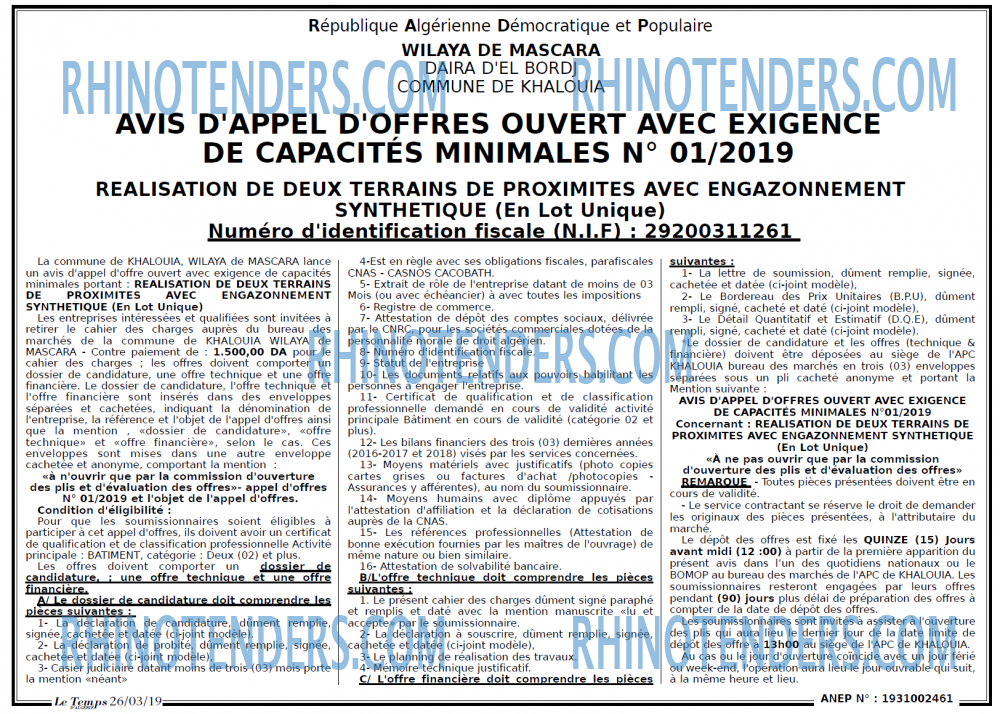 LE TEMPS