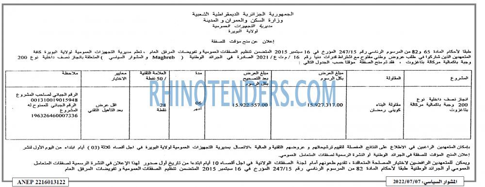 المشوار السياسي