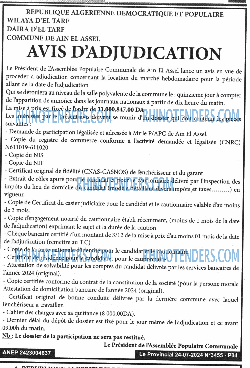 LE PROVINCIAL