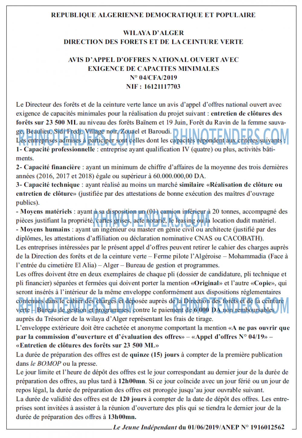Jeune Independant