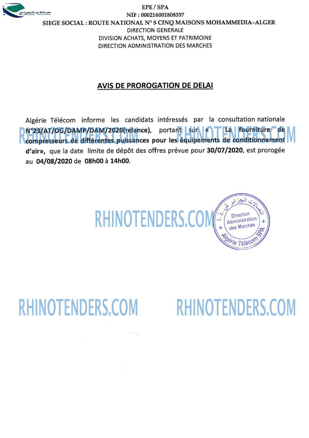 Algérie Télécom