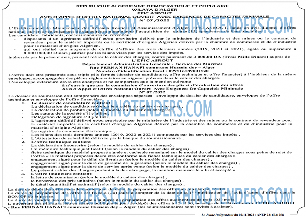 Jeune Independant