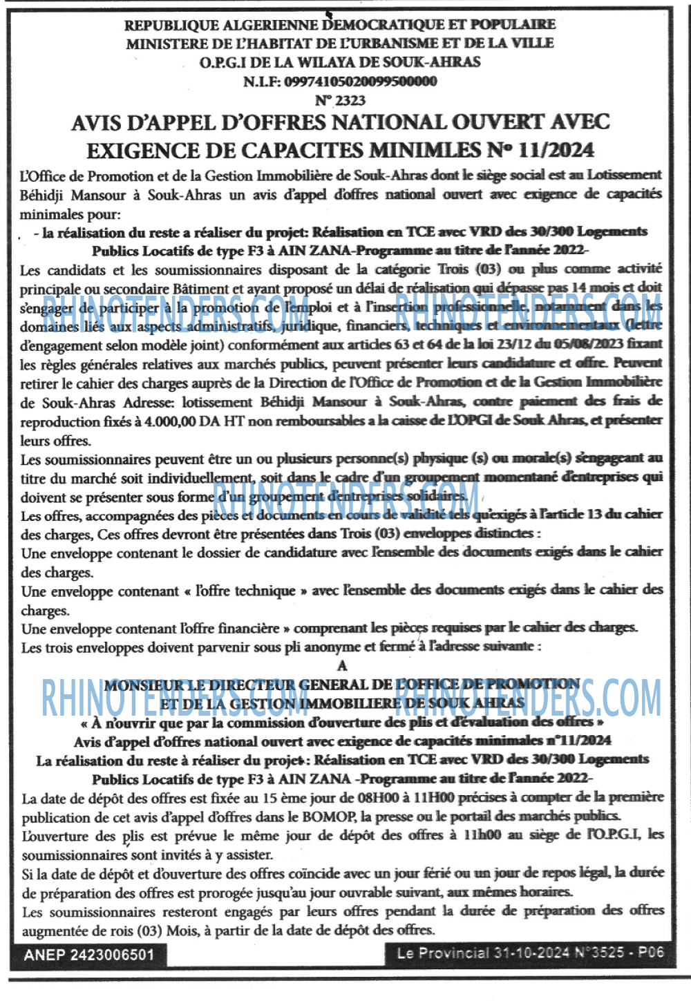 LE PROVINCIAL