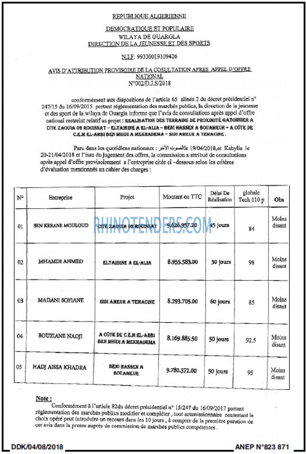 LA DEPECHE DE KABYLIE