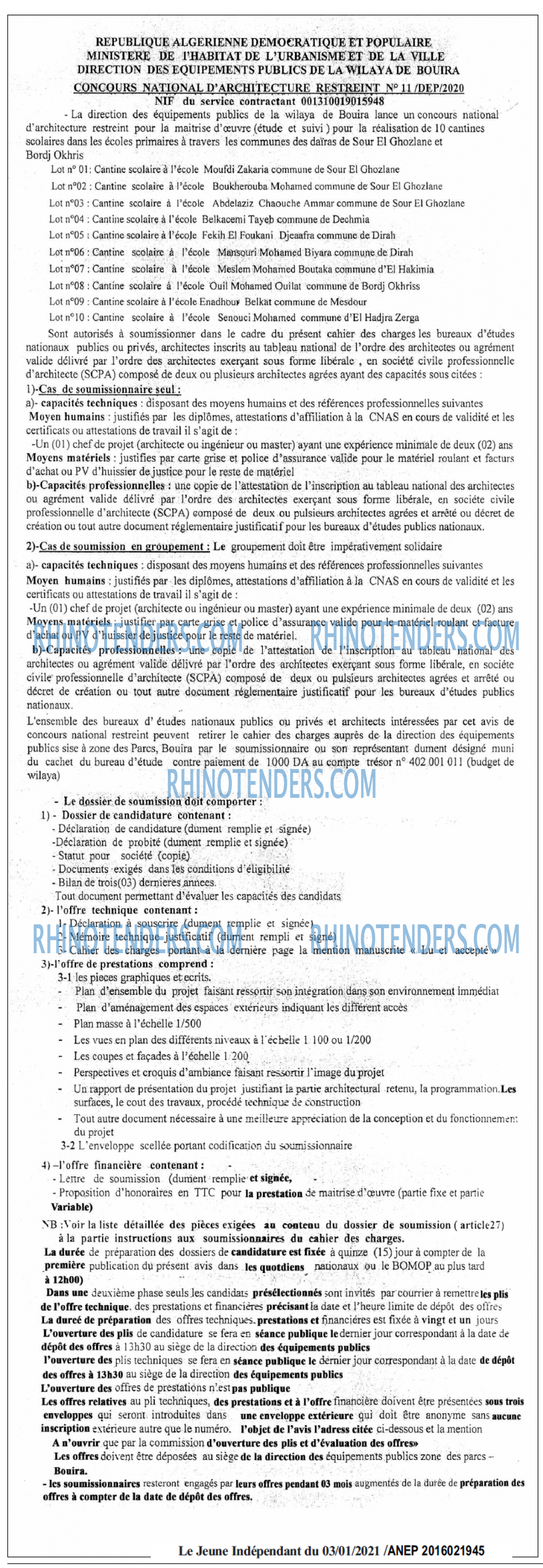 Jeune Independant
