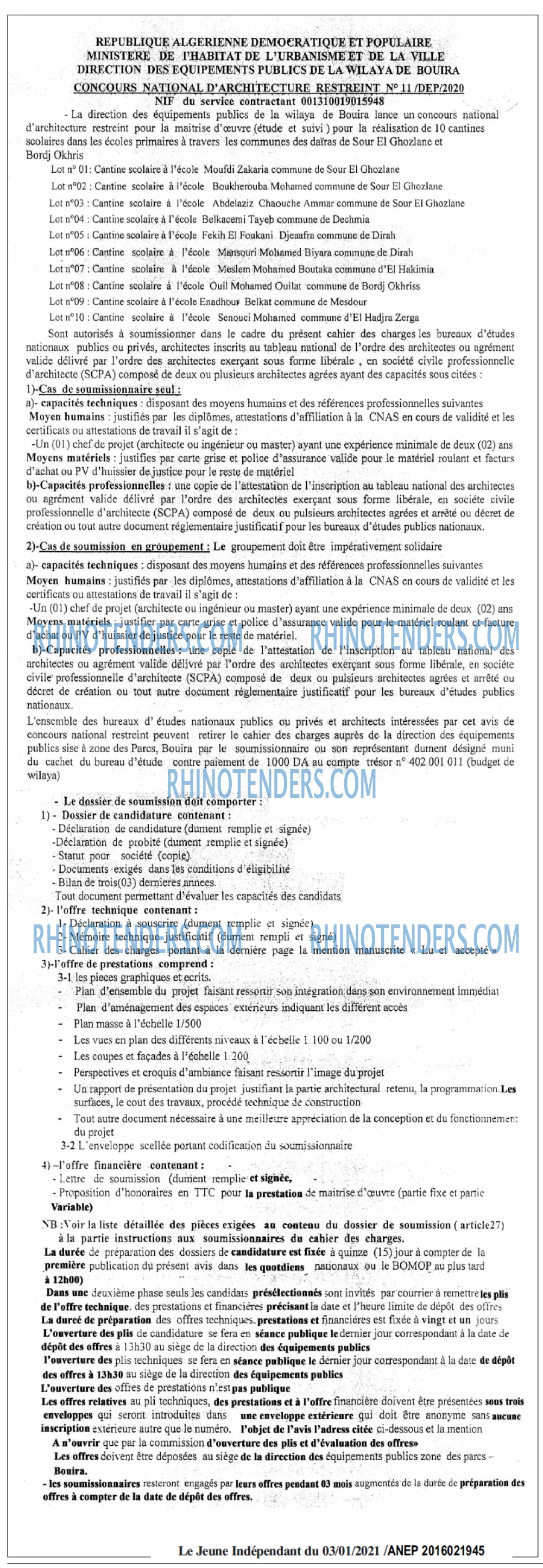Jeune Independant