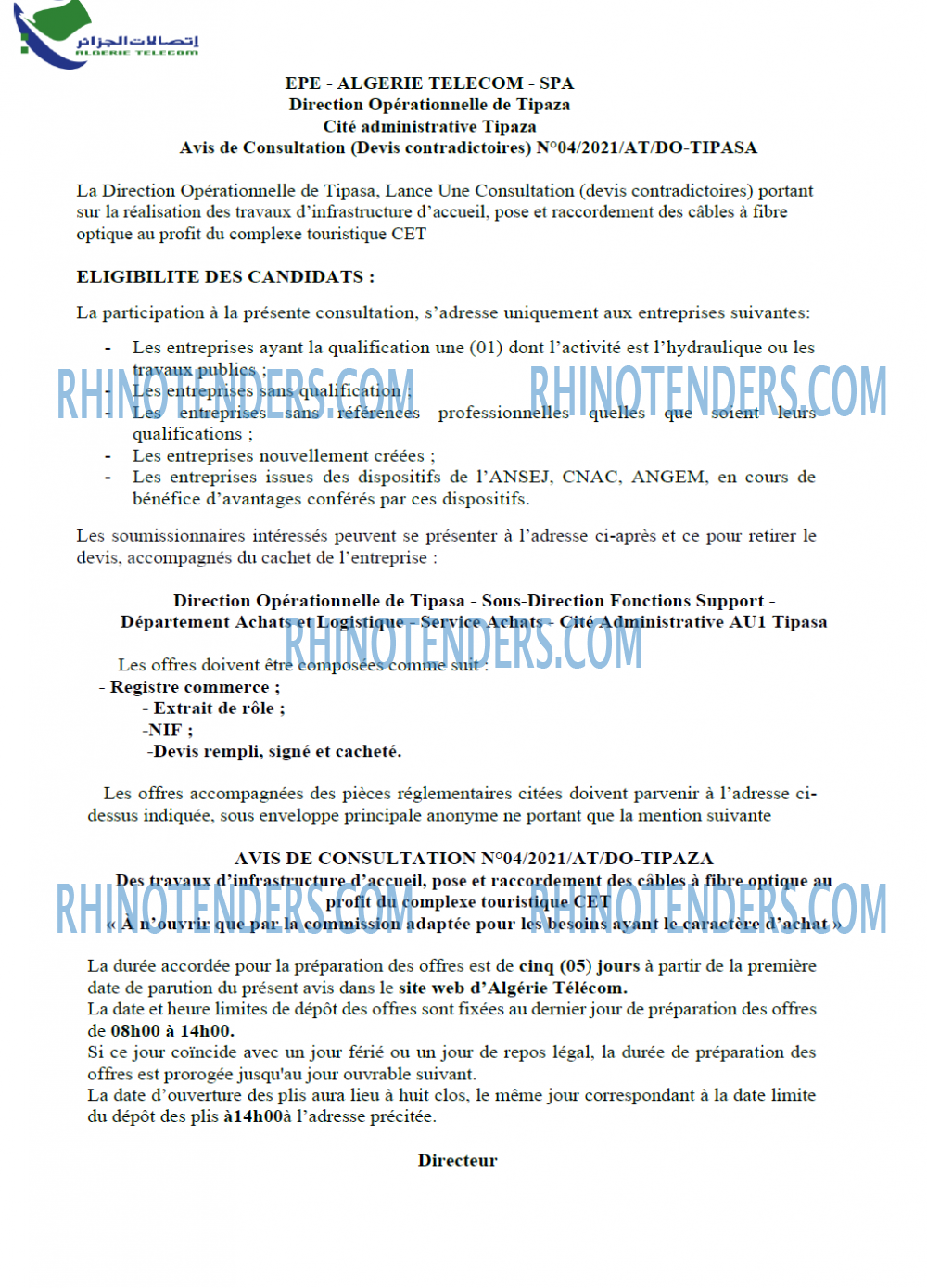 Algérie Télécom