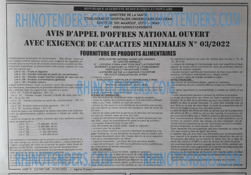 ALGERIE PRESSE