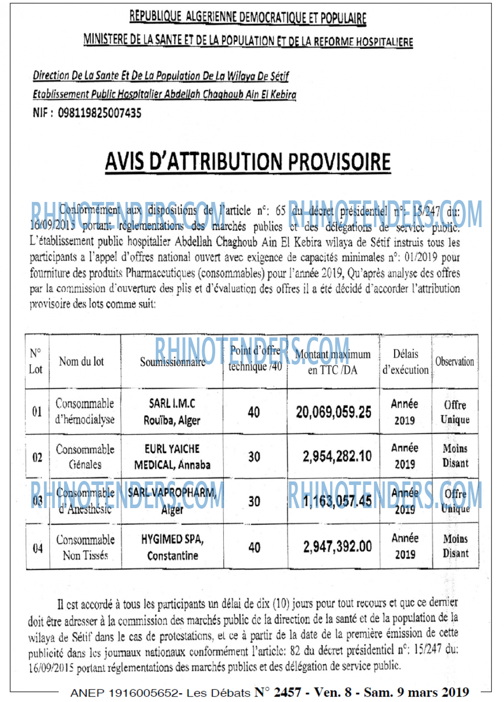 Les Debats